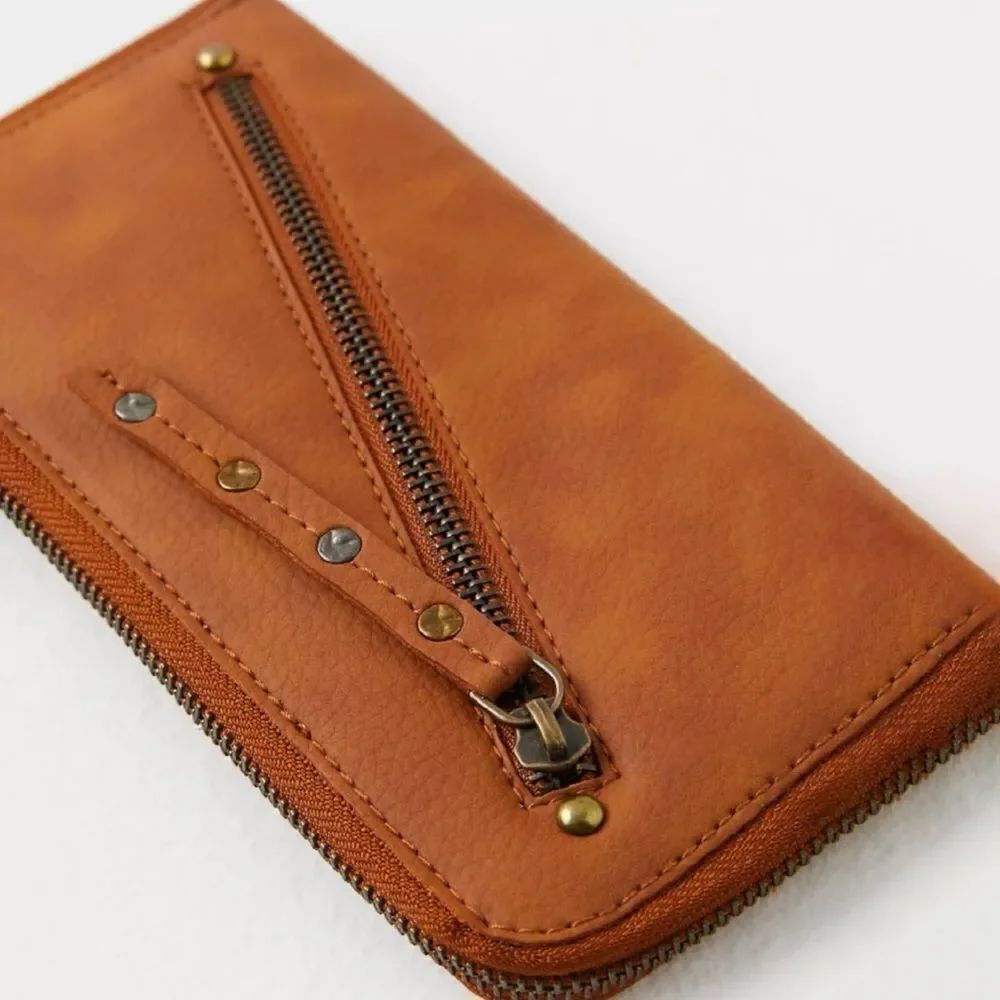 Free People Distressed Vegan Wallet - Picture 2 of 5